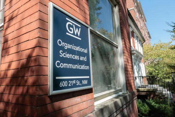 Organizational Sciences and Communication sign